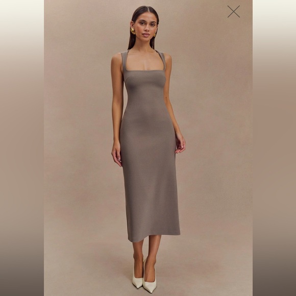 Meshki Dresses & Skirts - Meshki Frida dress taupe color